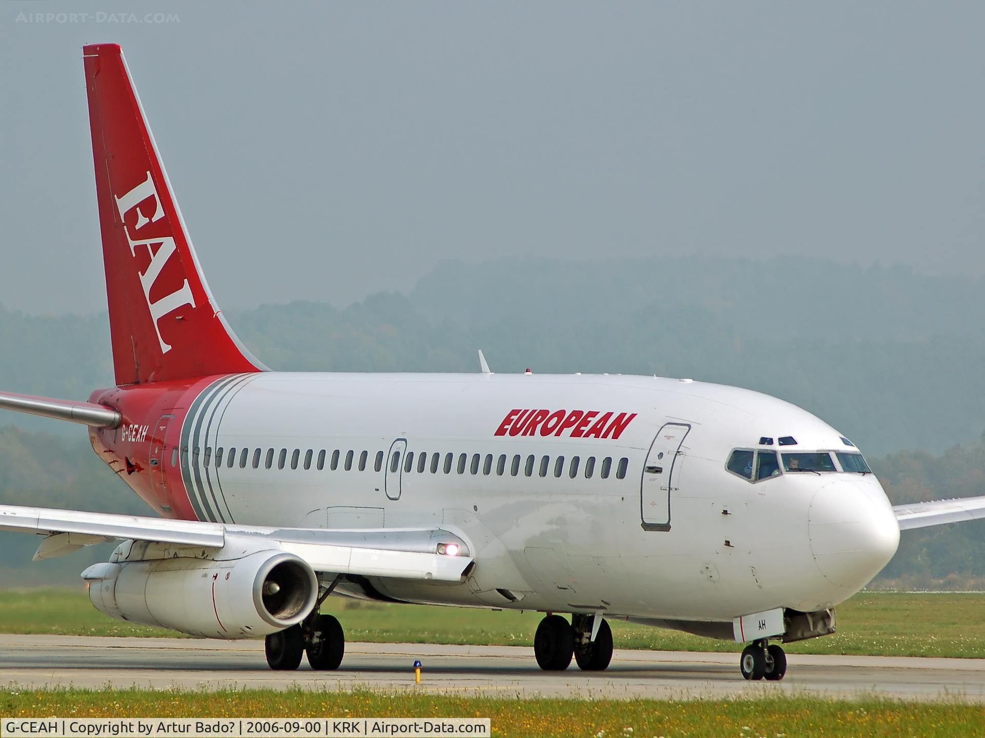 G-CEAH, 1975 Boeing 737-229 C/N 21135, European