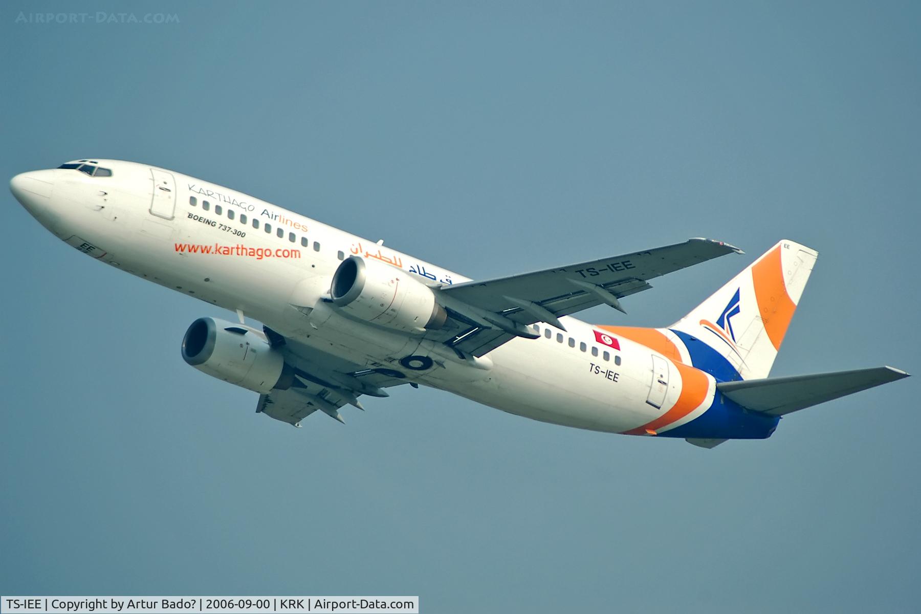 TS-IEE, 1990 Boeing 737-33A C/N 24790, Karthago Airlines