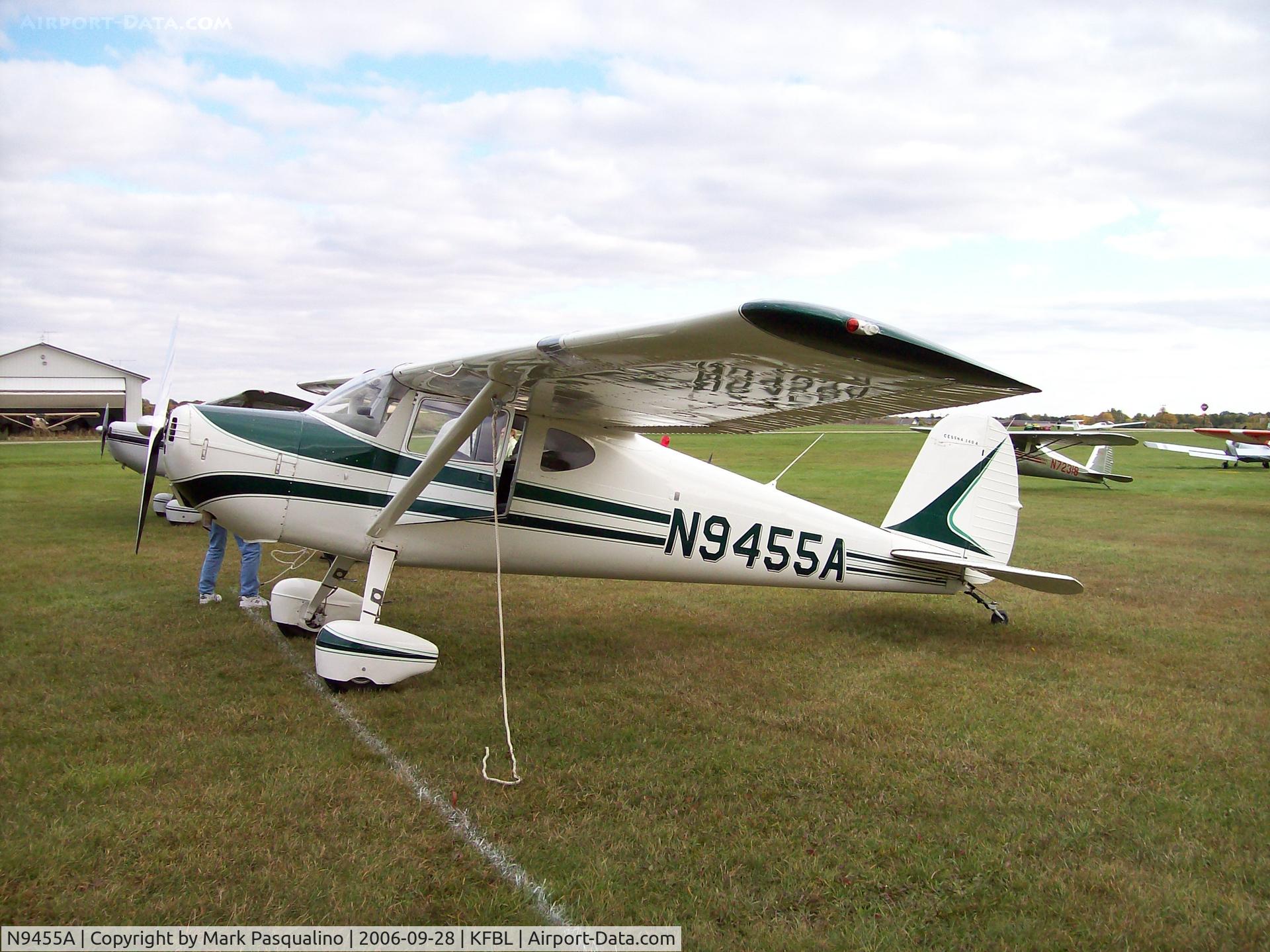 N9455A, 1950 Cessna 140A C/N 15557, Cessna 140A