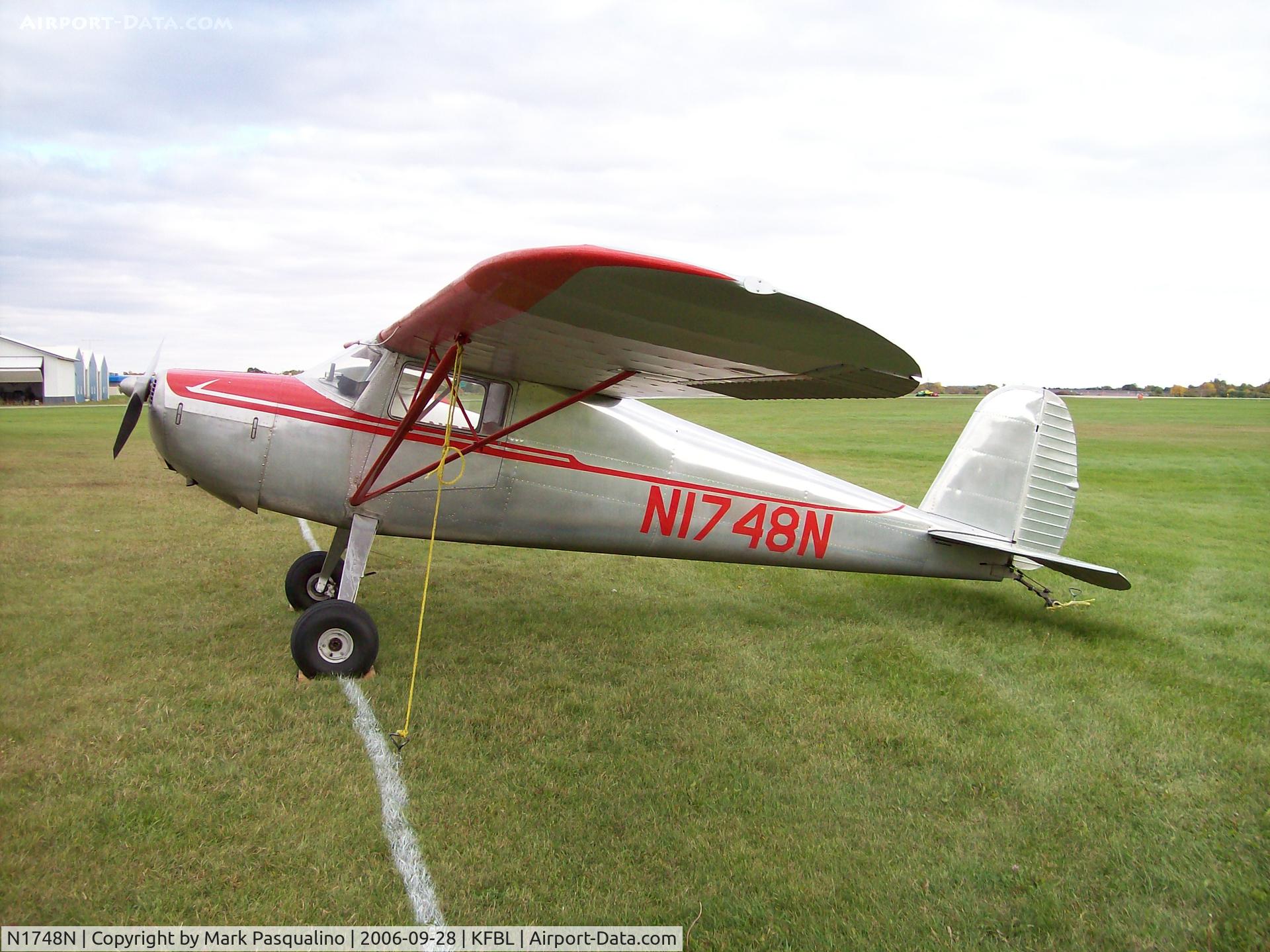N1748N, 1946 Cessna 120 C/N 11992, Cessna 120