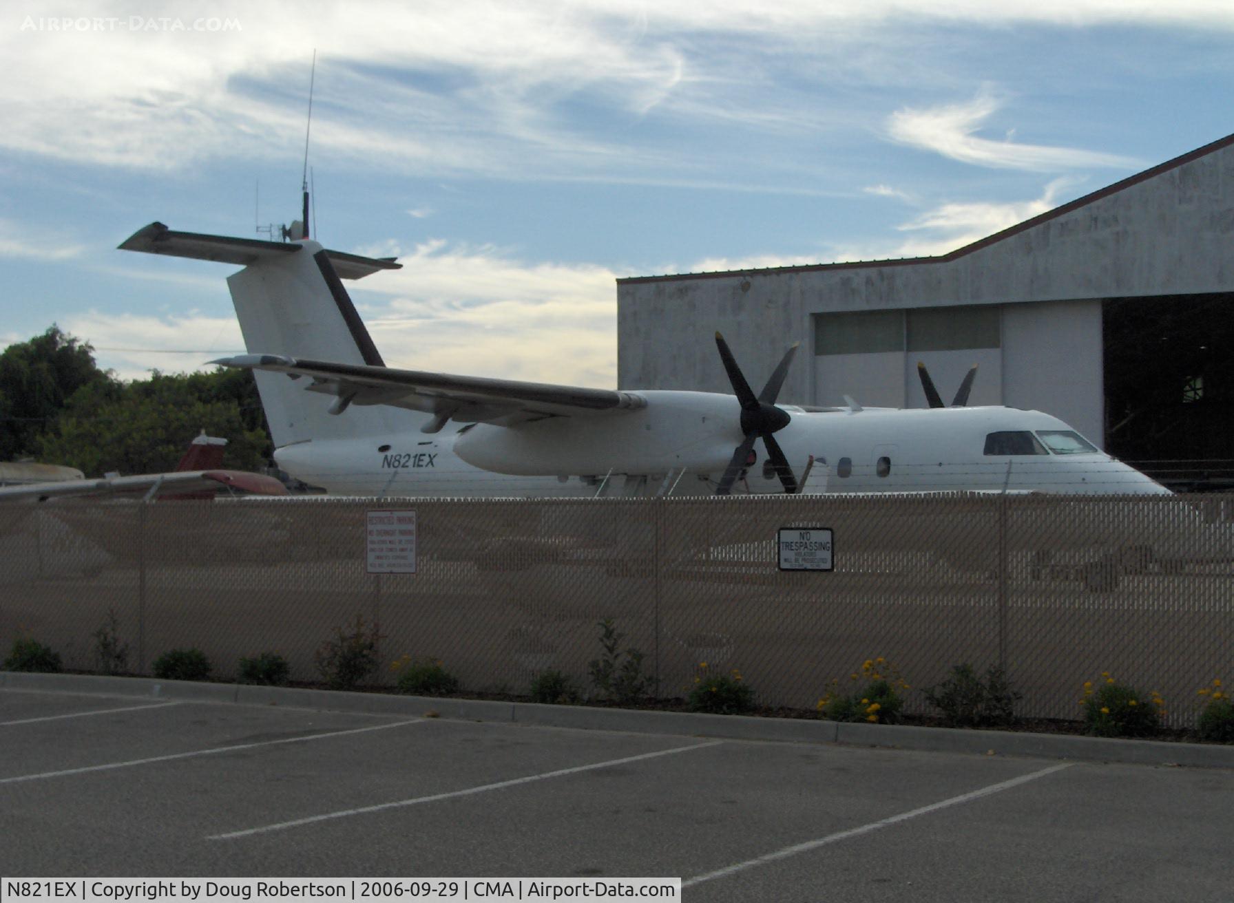 N821EX, 1989 De Havilland Canada DHC-8-102 Dash 8 C/N 173, Boeing DHC-8 DASH 8 Series 102, two P&W (Canada) PW120A turboprops 2,000 shp each