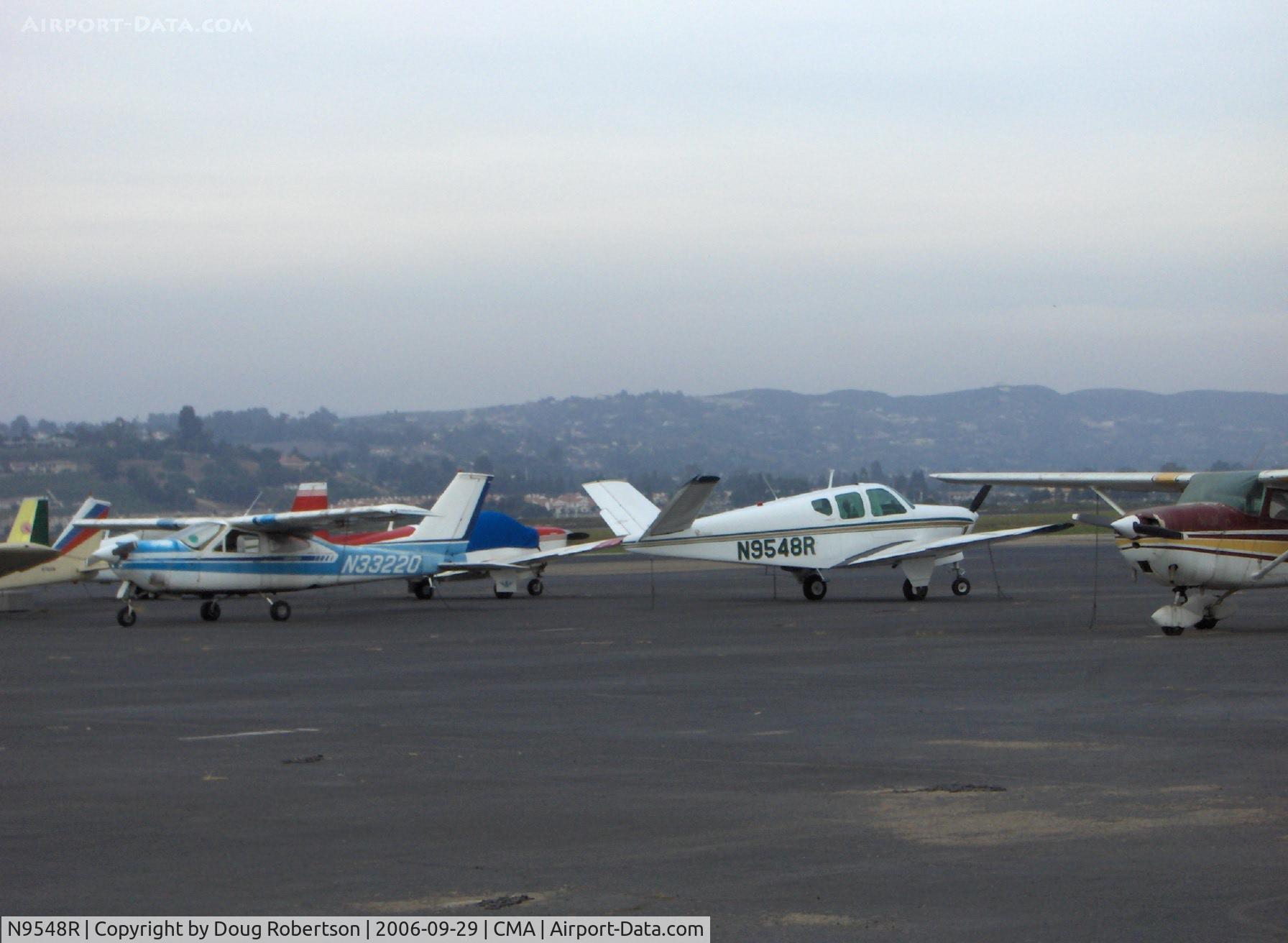 N9548R, 1959 Beech V35 Bonanza C/N D-6110, 1959 Beech V?35 Bonanza (wrong windows and year for V35-should be K35?)