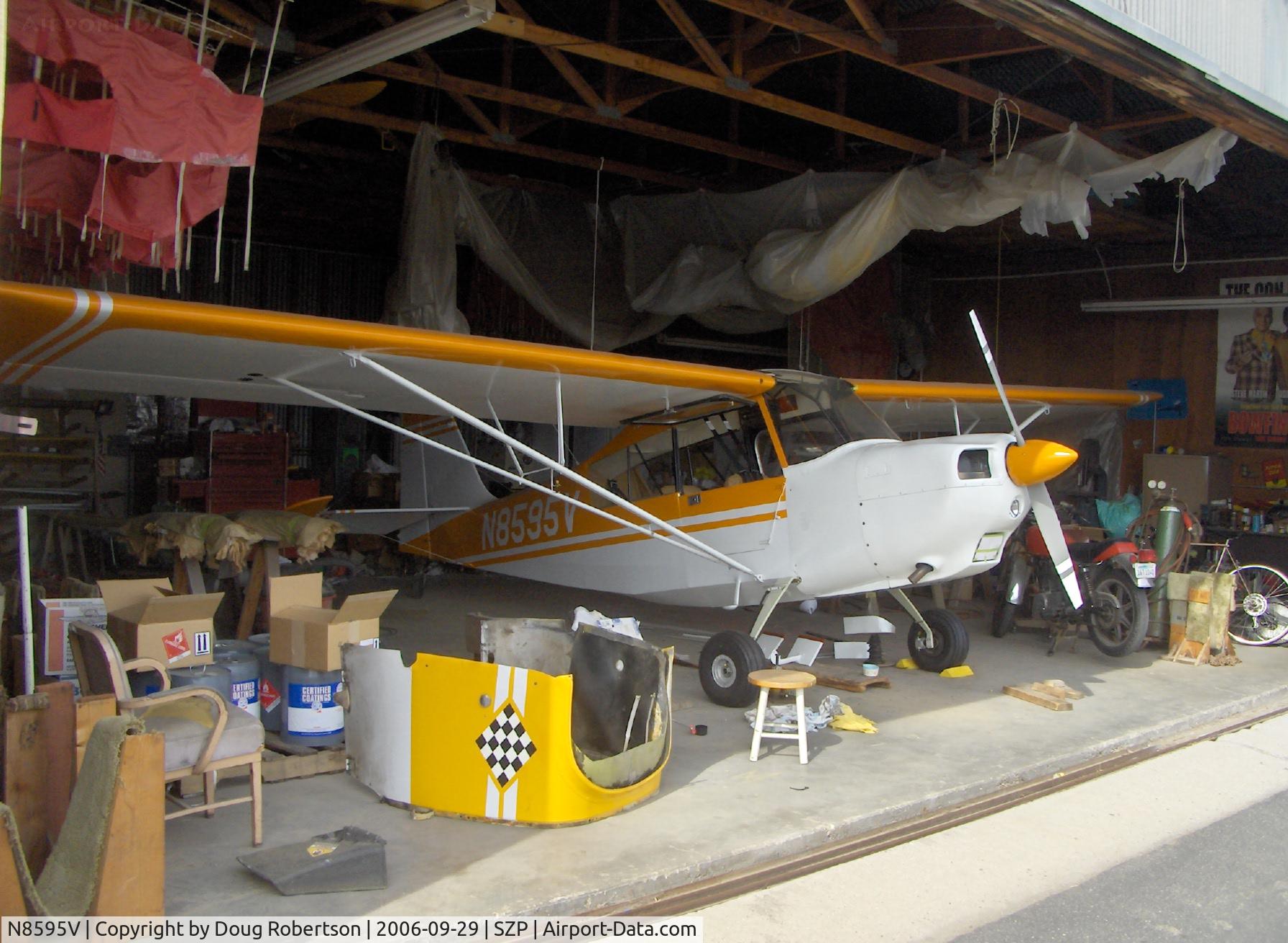 N8595V, 1974 Bellanca 7ECA Citabria C/N 1076-75, 1974 Bellanca 7ECA CITABRIA, Lycoming O-235 115 Hp, maintenance