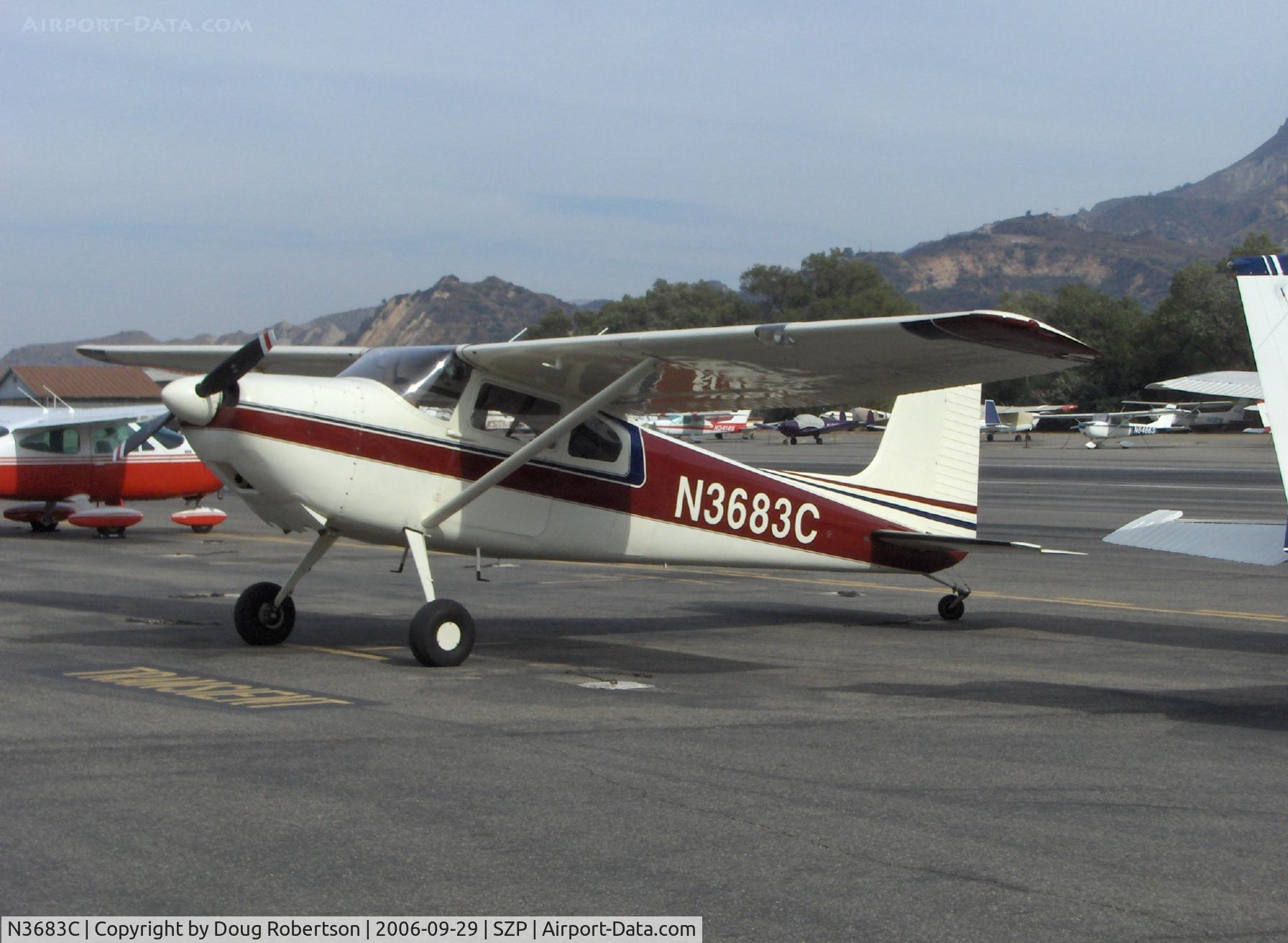 N3683C, 1954 Cessna 180 C/N 31182, 1954 Cessna 180, Continental O-470 225 Hp