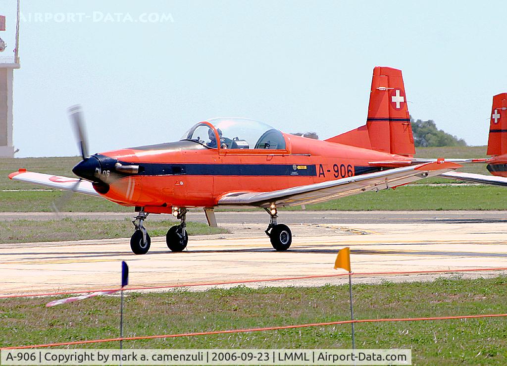 A-906, 1982 Pilatus PC-7 Turbo Trainer C/N 314, Switzerland - Air Force Pilatus 7