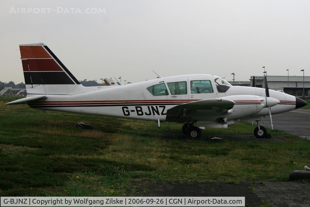 G-BJNZ, 1979 Piper PA-23-250 Aztec C/N 27-7954099, visitor