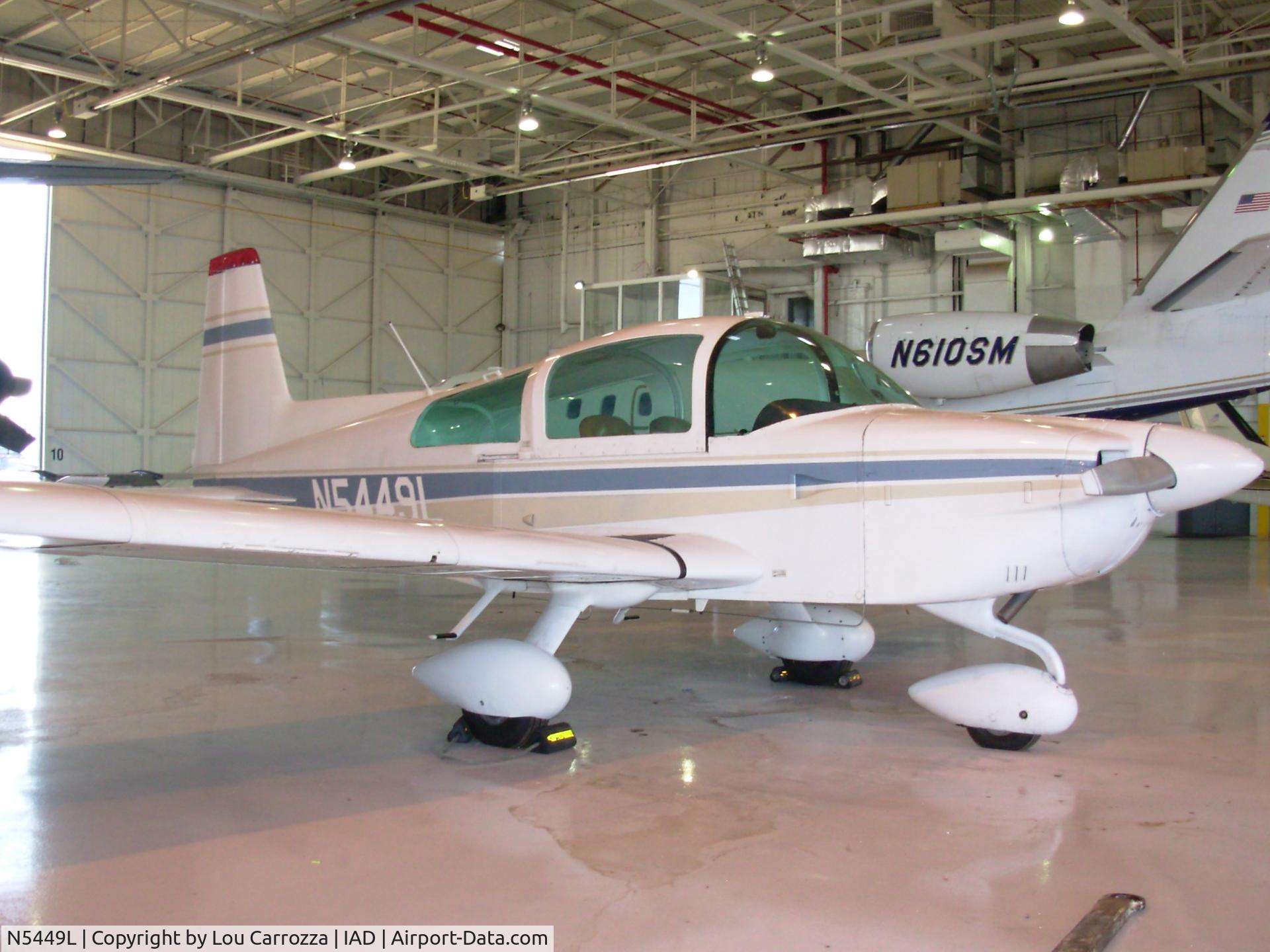 N5449L, 1974 Grumman American AA-5 Traveler C/N AA5-0649, exterior