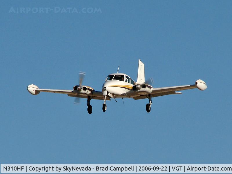 N310HF, 1956 Cessna 310 C/N 35457, Privately Owned - Las Vegas, Nevada / 1956 Cessna 310 - (Skyknight)