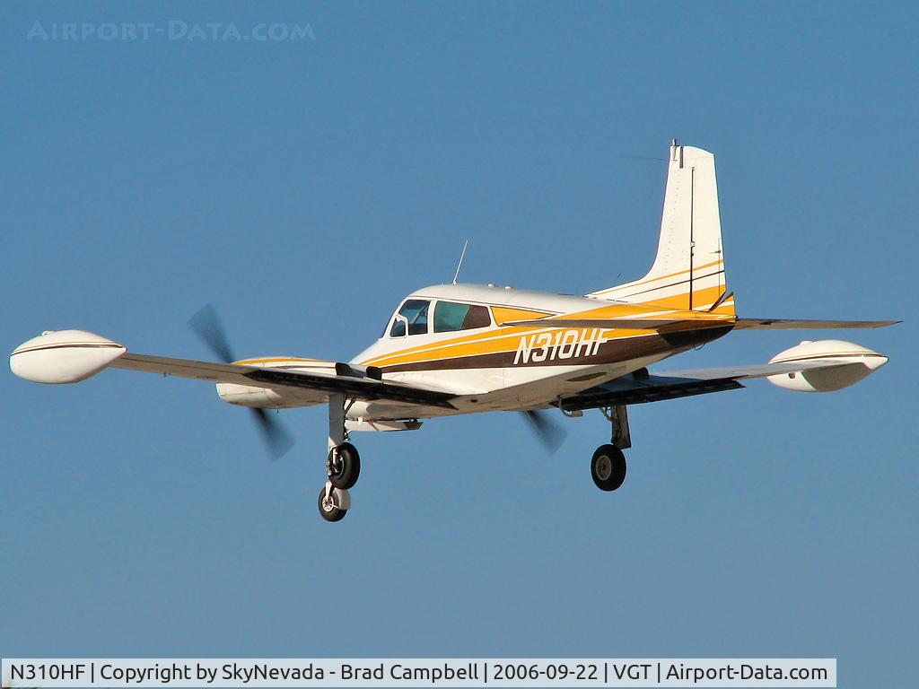 N310HF, 1956 Cessna 310 C/N 35457, Privately Owned - Las Vegas, Nevada / 1956 Cessna 310 - (Skyknight)