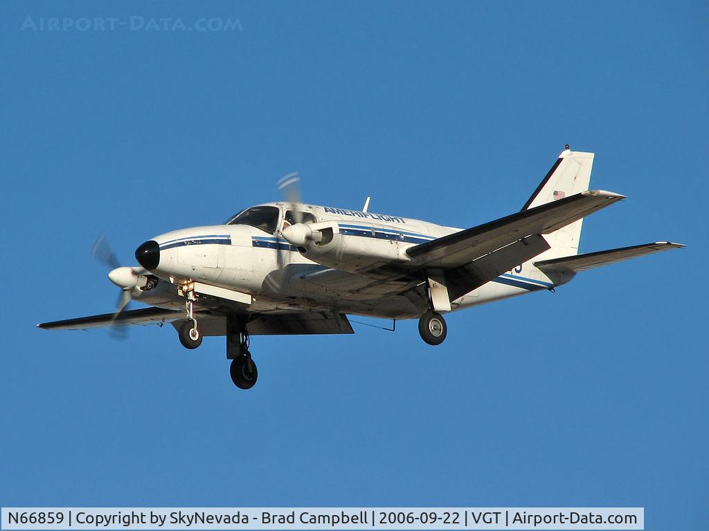 N66859, 1974 Piper PA-31-350 Chieftain C/N 31-7405168, Ameriflight Inc. / 1974 Piper PA-31-350