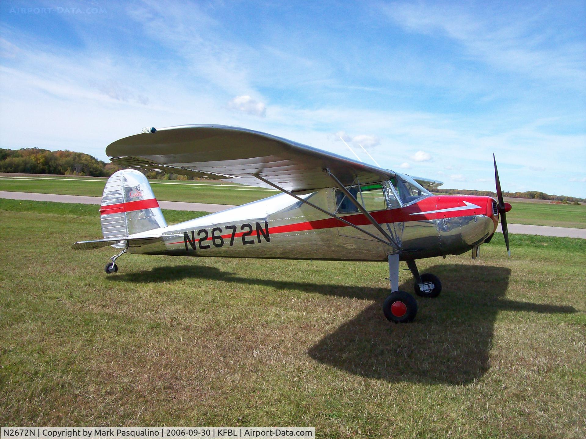 N2672N, 1947 Cessna 120 C/N 12930, Cessna 120