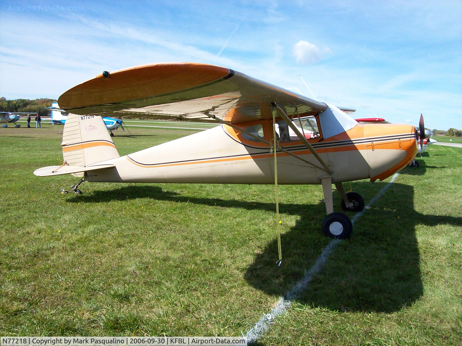 N77218, 1946 Cessna 140 C/N 11680, Cessna 140