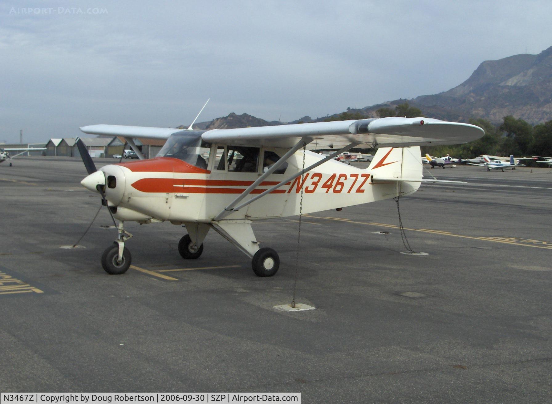N3467Z, 1960 Piper PA-22-150 C/N 22-7391, 1960 Piper PA-22-150 TRI-PACER CARIBBEAN, Lycoming O-320 150 Hp