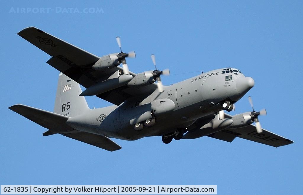 62-1835, 1962 Lockheed C-130E Hercules C/N 382-3798, Lockheed C-130 Hercules