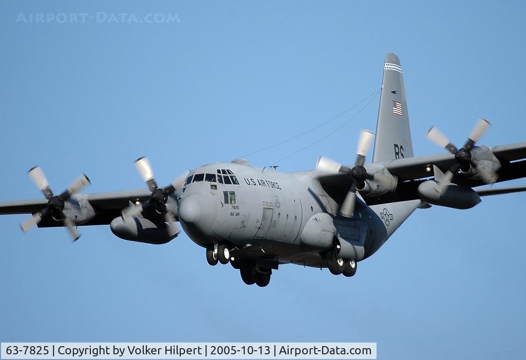 63-7825, 1963 Lockheed C-130E Hercules C/N 382-3893, Lockheed C-130 Hercules