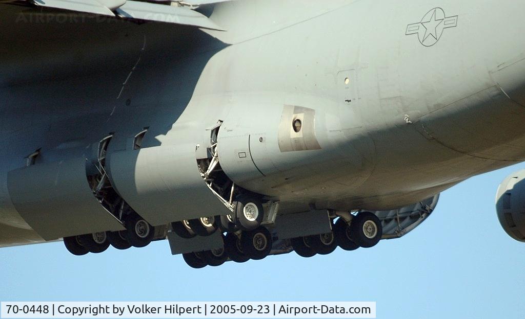 70-0448, 1970 Lockheed C-5A Galaxy C/N 500-0062, Lockheed C-5 Galaxy