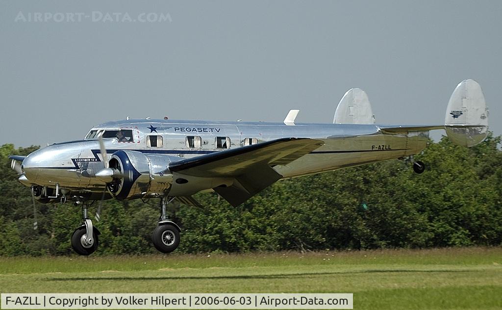 F-AZLL, 1941 Lockheed 12A Electra Junior C/N 1287, Lockheed L-12 Electra Junior