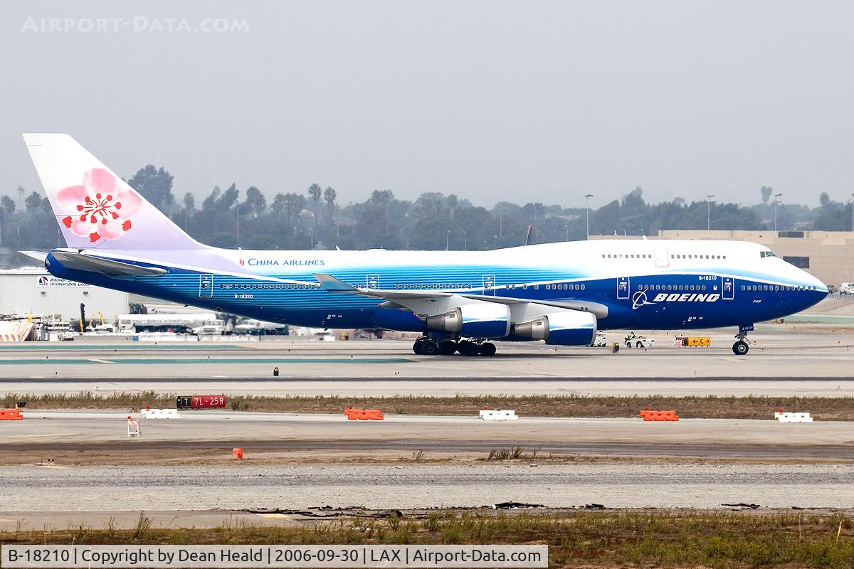 B-18210, 2004 Boeing 747-409 C/N 33734, China Airlines 