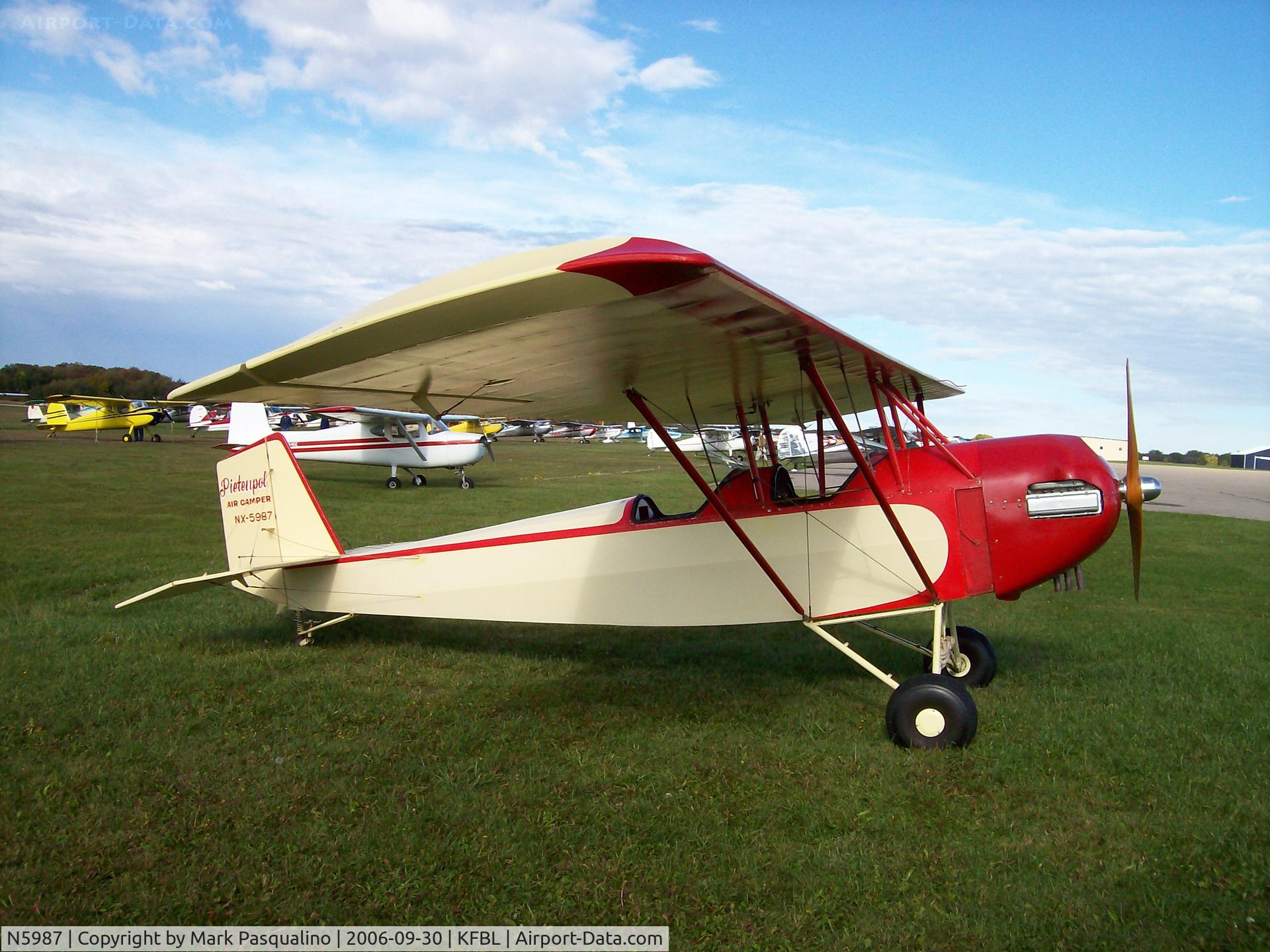 N5987, Pietenpol Air Camper C/N 1 (C-GCVG), Pietenpol Aircamper