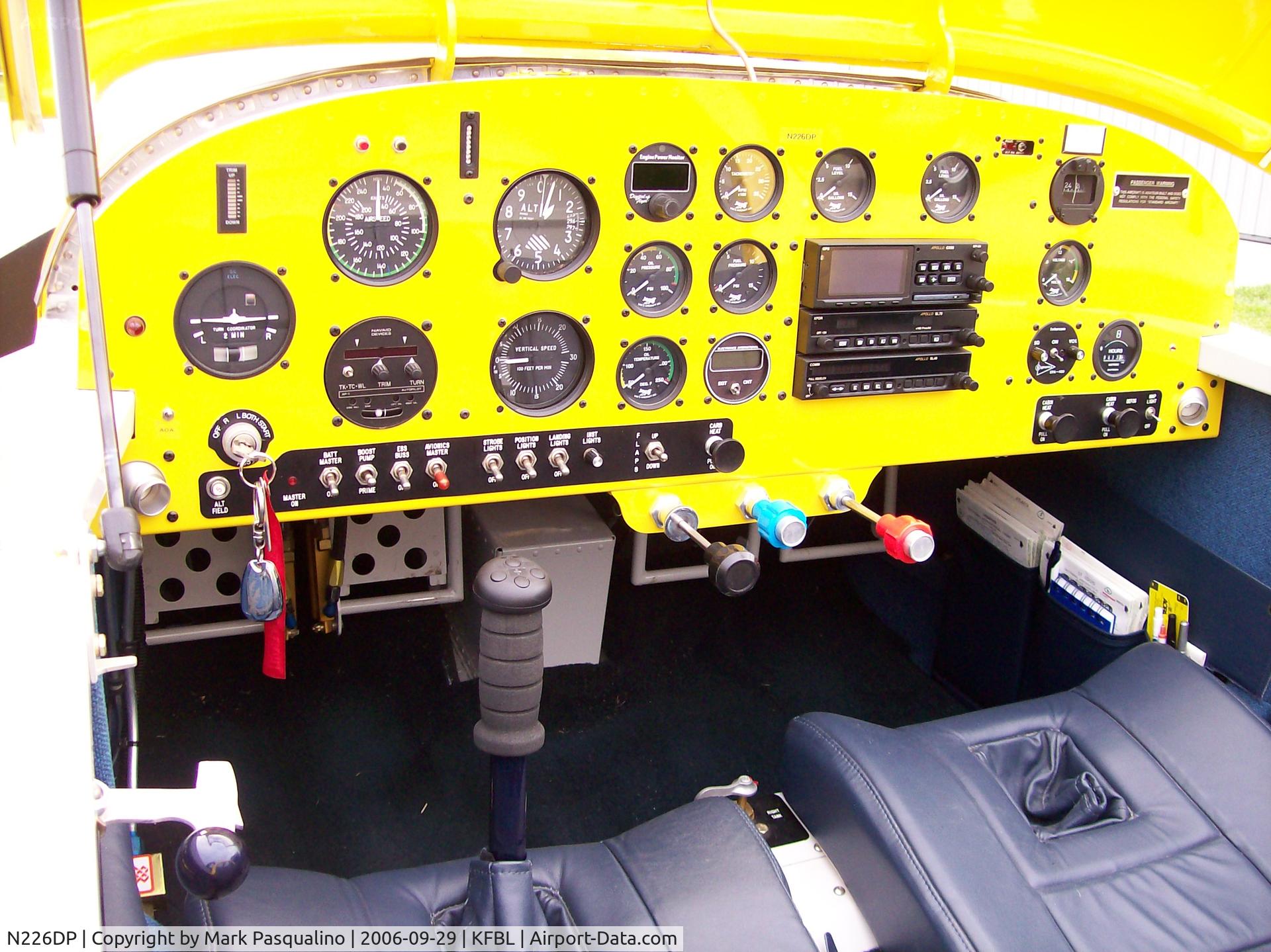 N226DP, 2001 Vans RV-6 C/N 25560, RV-6