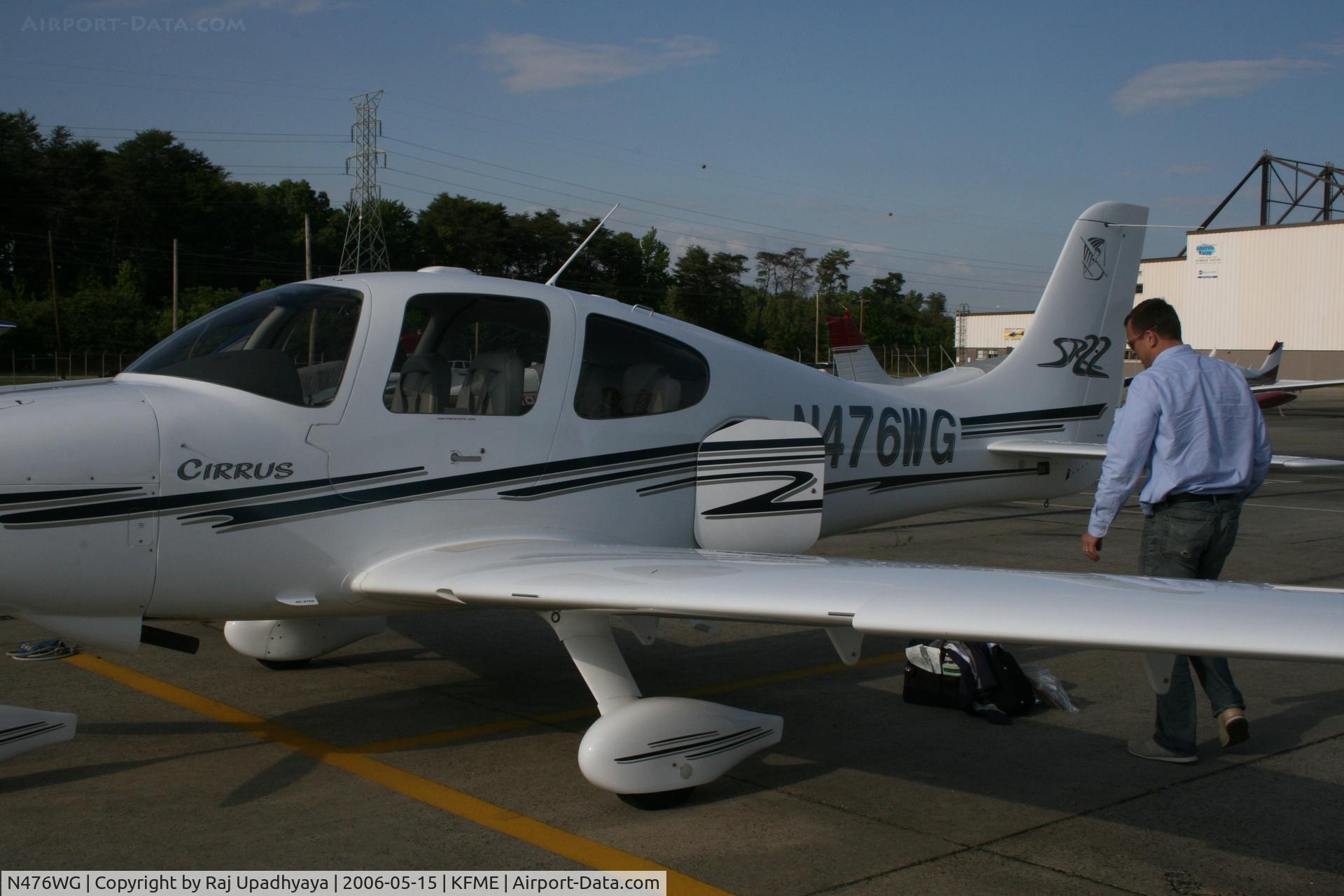 N476WG, 2002 Cirrus SR22 C/N 0389, N476WG at Tipton Airport