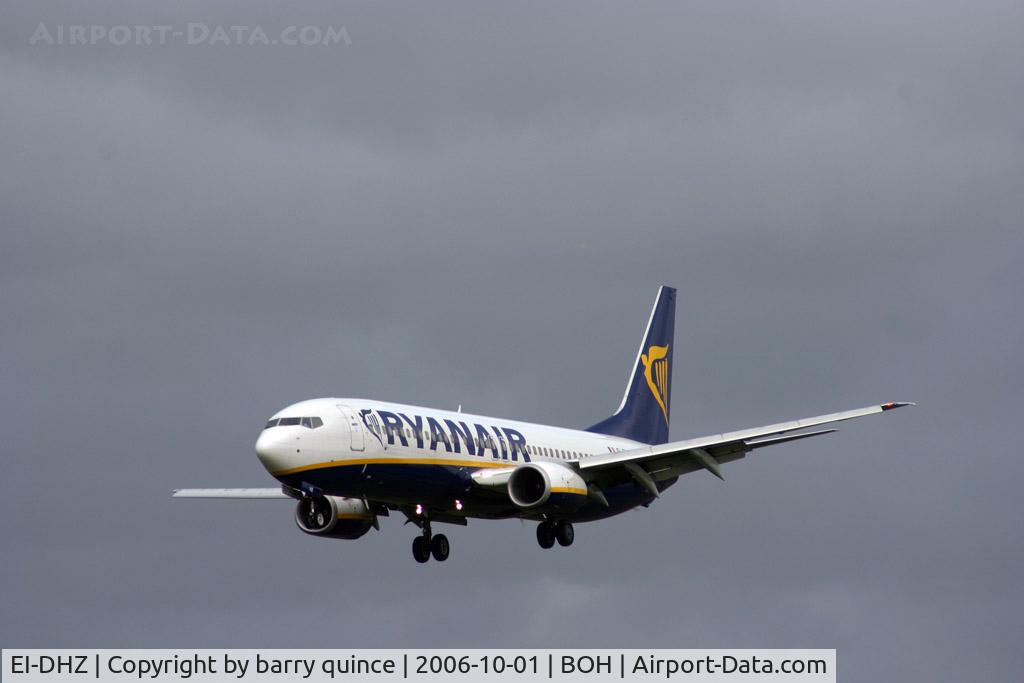 EI-DHZ, 2005 Boeing 737-8AS C/N 33583, RYANAIR 737