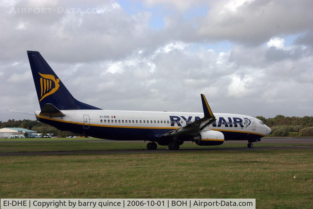 EI-DHE, 2005 Boeing 737-8AS C/N 33574, RYANAIR 737