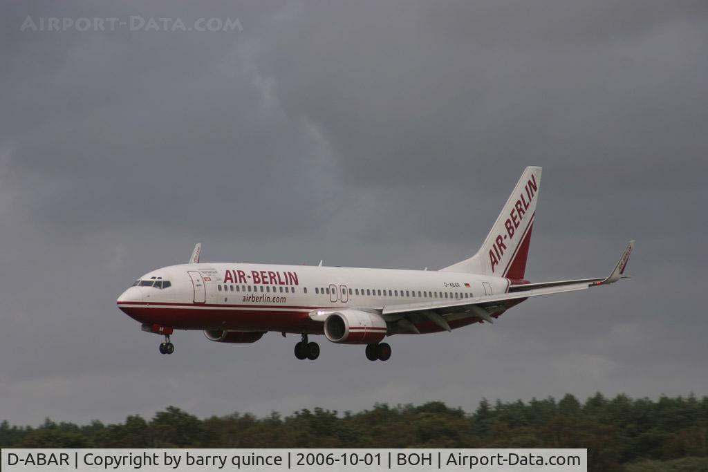 D-ABAR, 1998 Boeing 737-86J C/N 28072, 737 AIRBERLIN