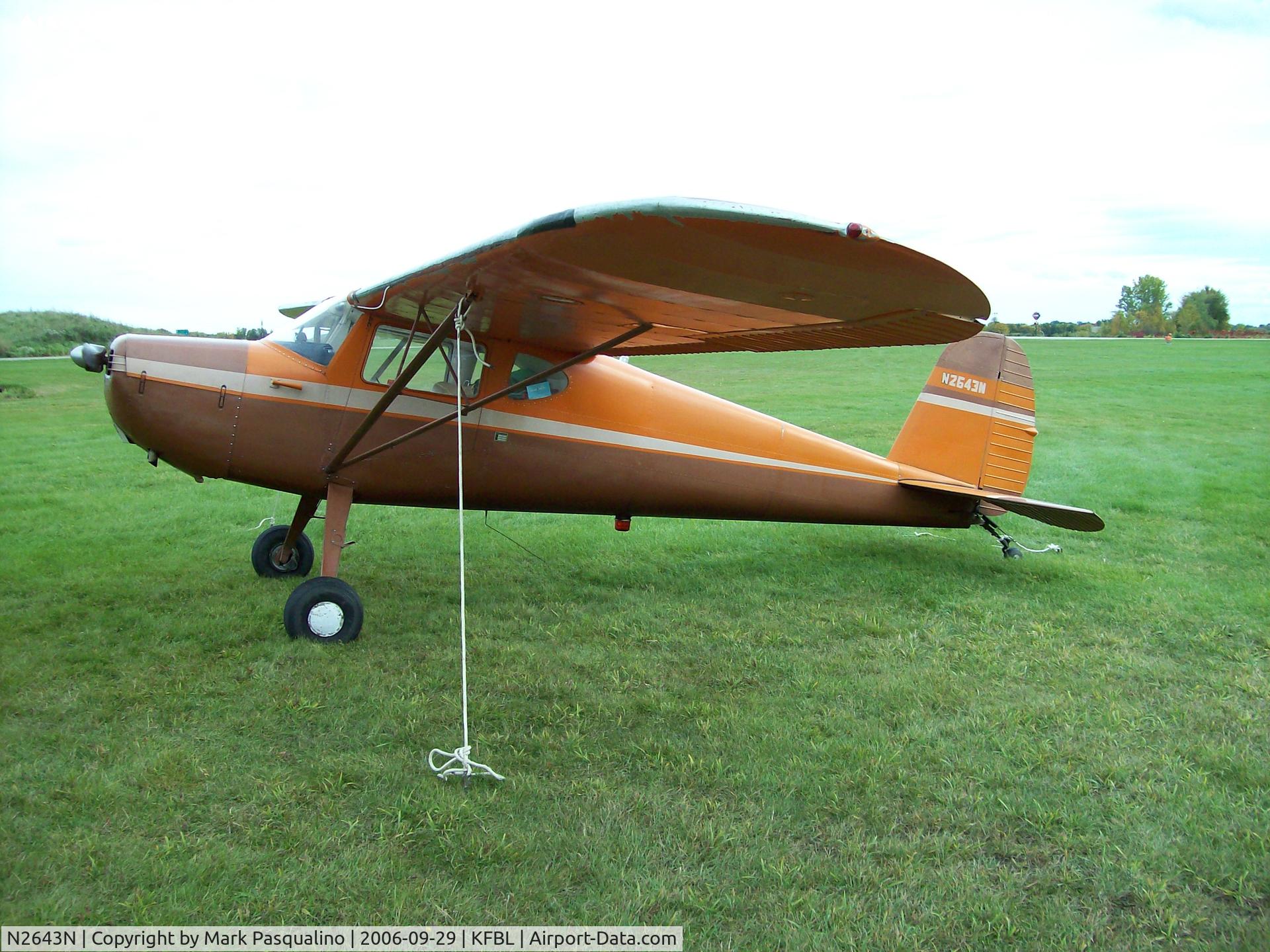 N2643N, 1947 Cessna 140 C/N 12901, Cessna 140