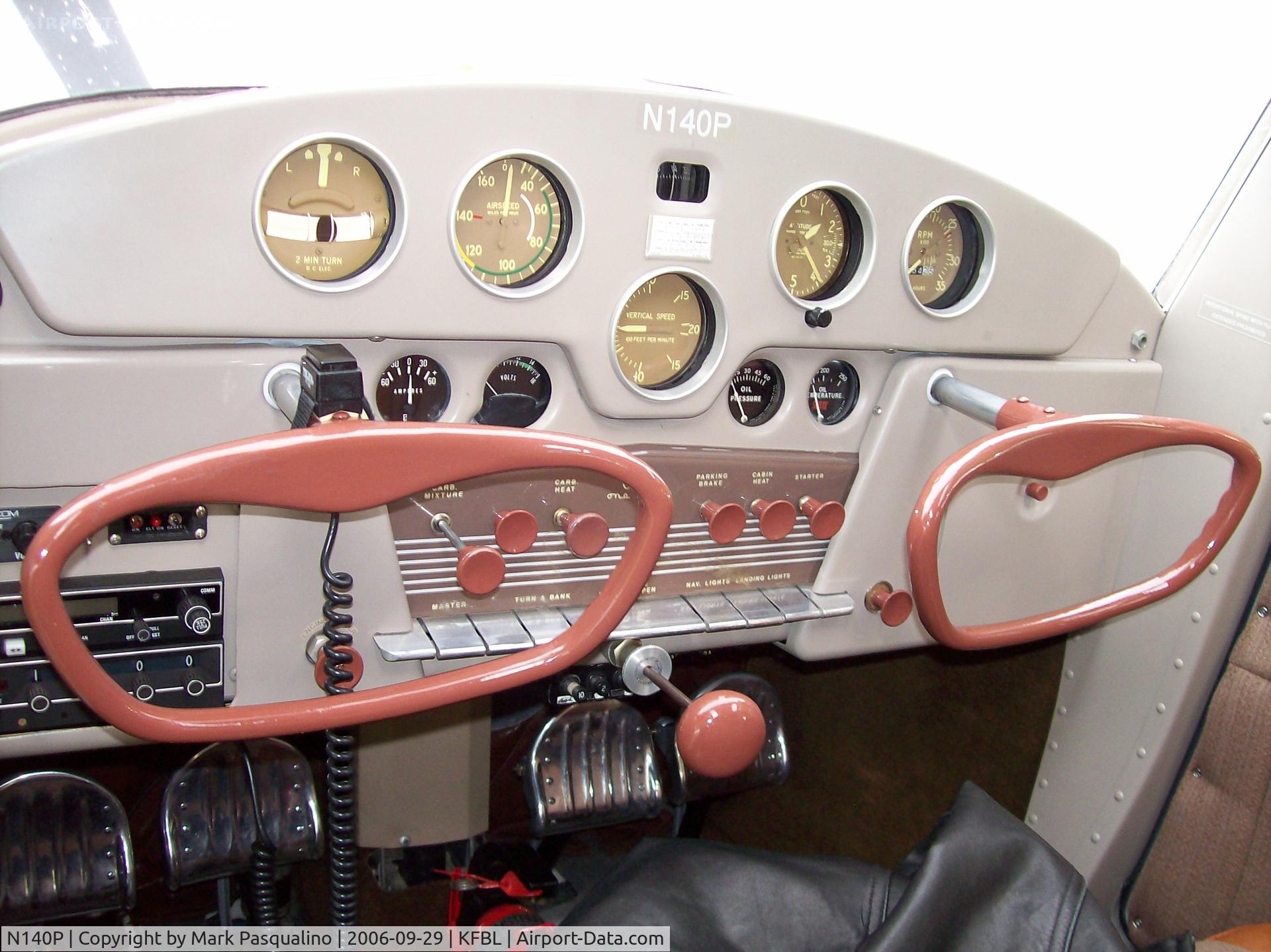 N140P, 1947 Cessna 140 C/N 13855, Cessna 140