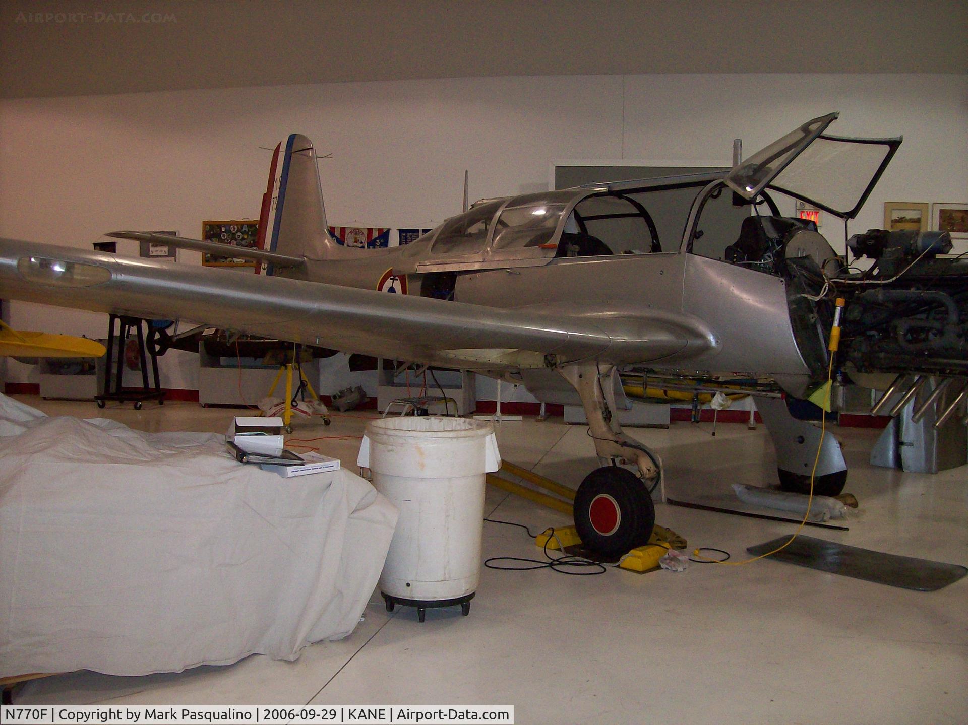N770F, 1956 Morane-Saulnier MS-733 Alcyon C/N 103, Moraine-Saulinler  MS-733