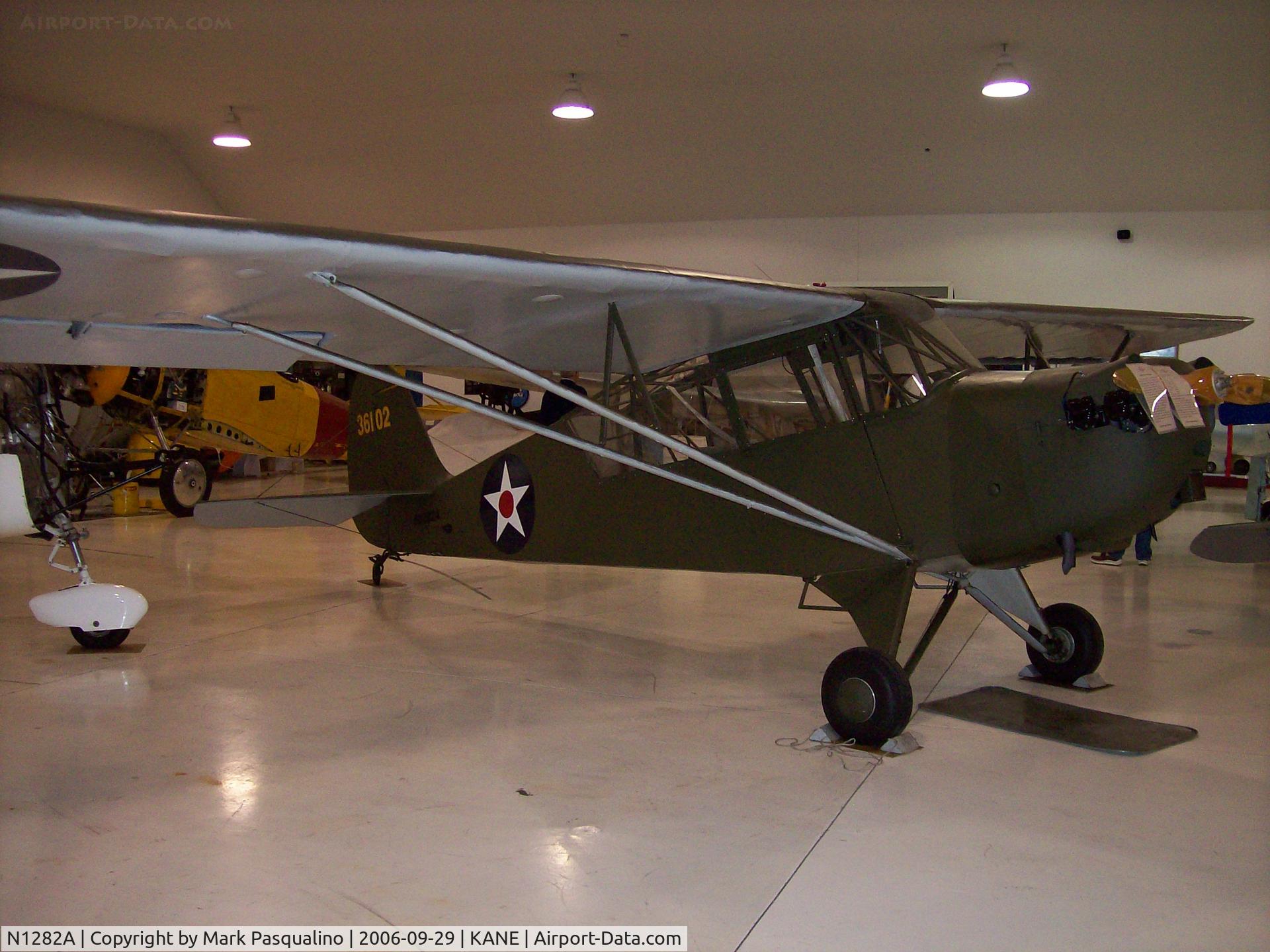 N1282A, 1942 Aeronca 0-58B Grasshopper C/N 058B1282, Aeronca L-3
