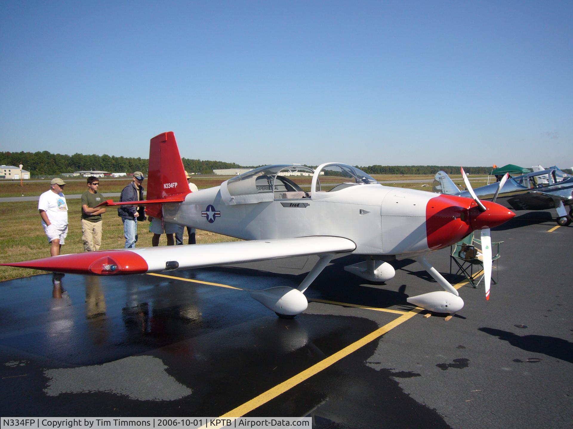 N334FP, Vans RV-7A C/N 71822, Virginia EAA Fly-In 2006