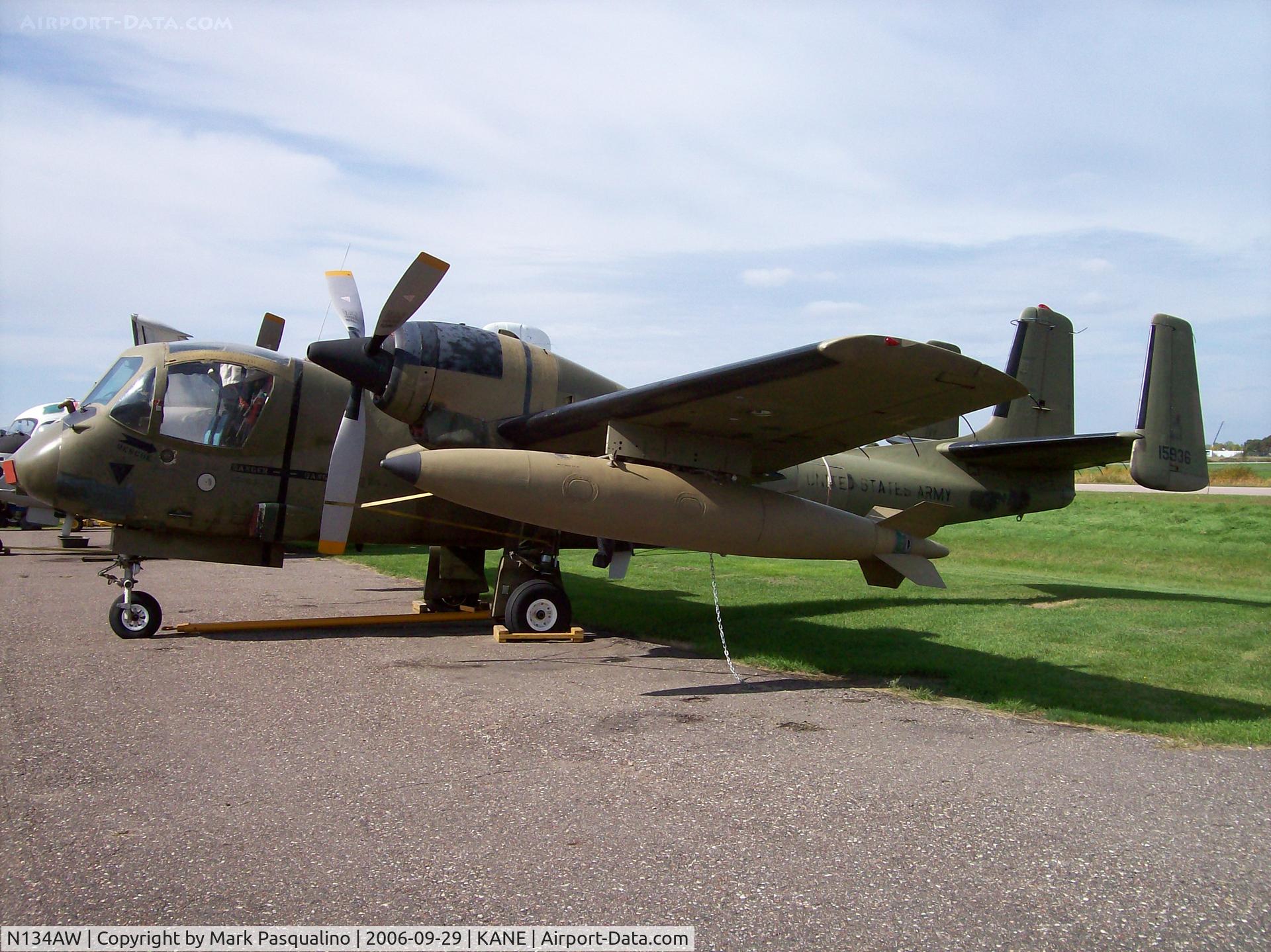 N134AW, 1969 Grumman OV-1C Mohawk C/N 140C, OV-1