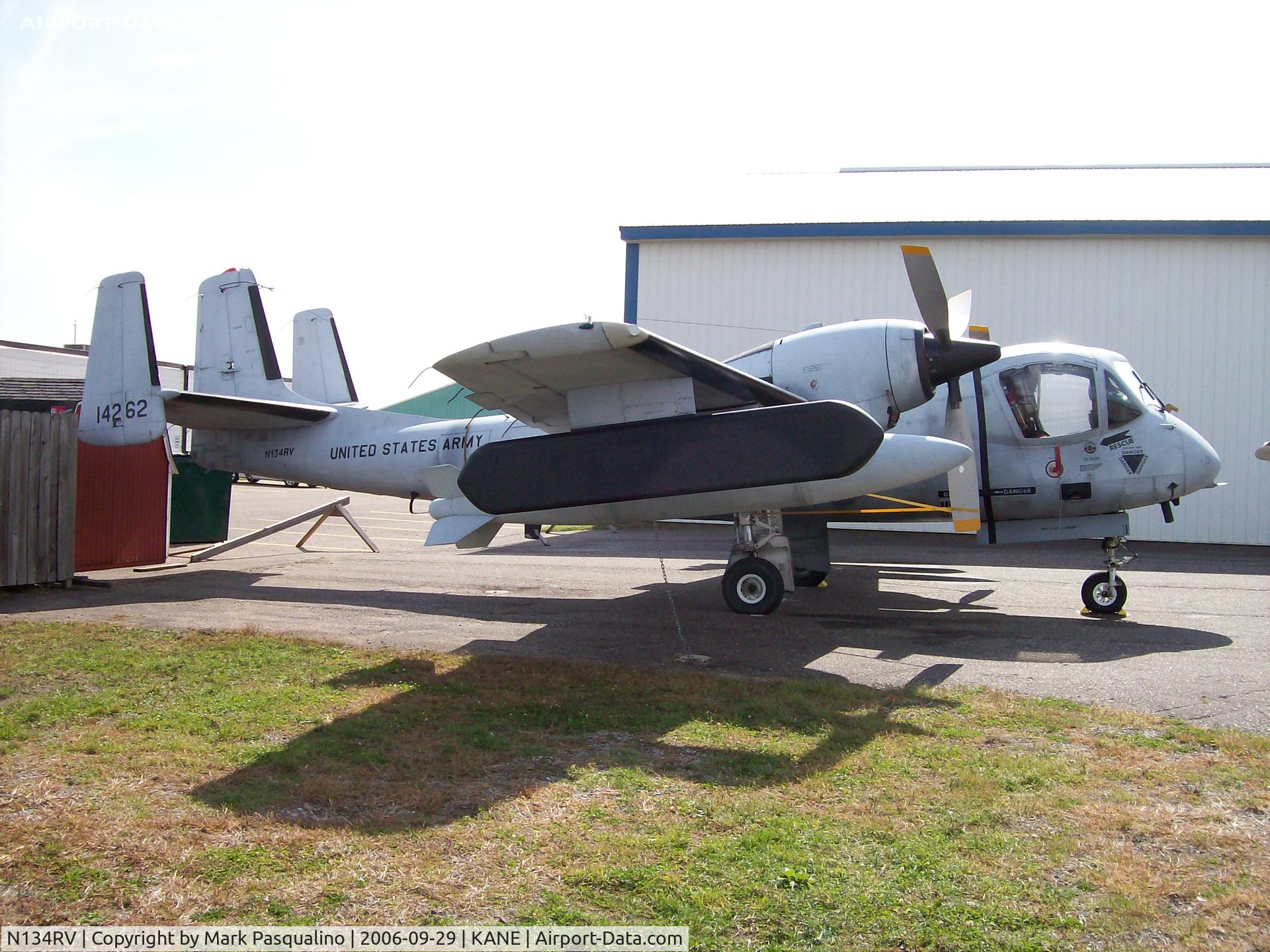 N134RV, 1964 Grumman RV-1D Mohawk C/N 77B, OV-1