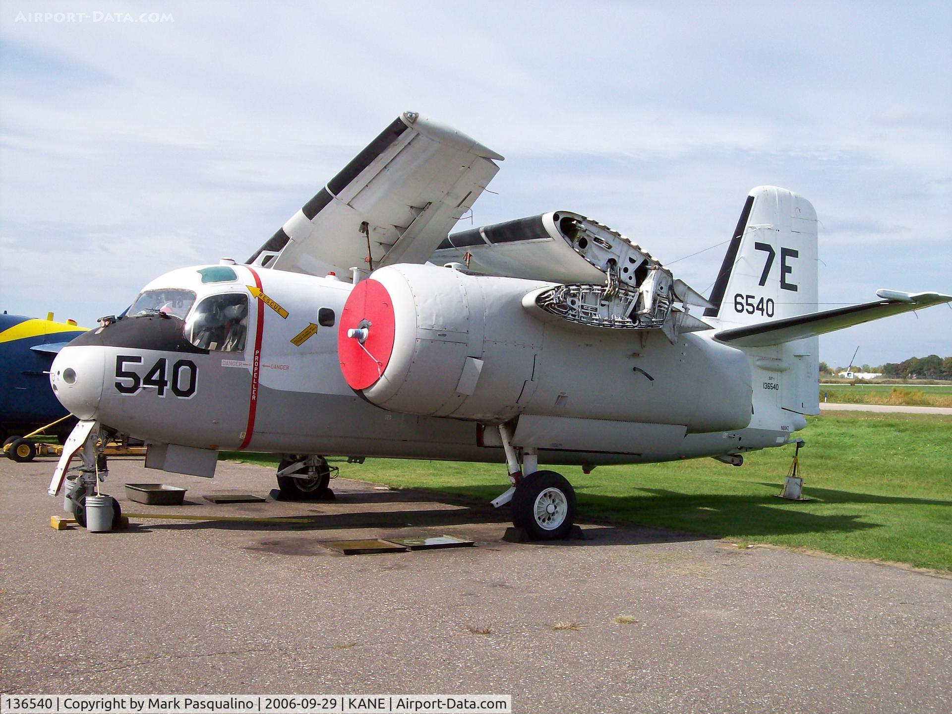 136540, Grumman S-2A Tracker C/N G-449, Grumman Tracker