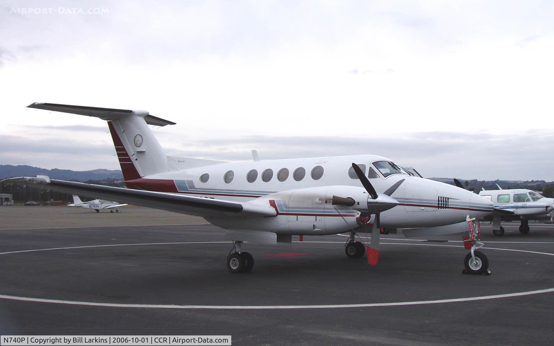 N740P, 1985 Beech B200 King Air C/N BB-1218, Visitor from Arizona