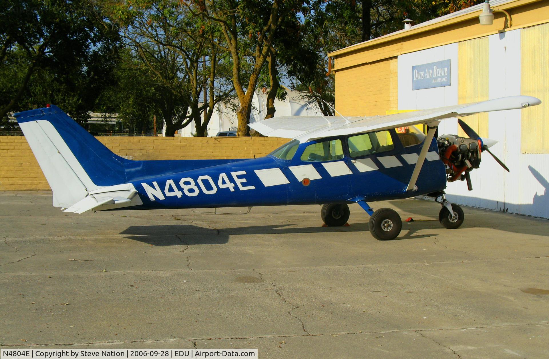 N4804E, 1978 Cessna 172N C/N 17271665, 1978 Cessna 172N all the way from Anchorage, AK for maintenance @ University Airport (Davis), CA