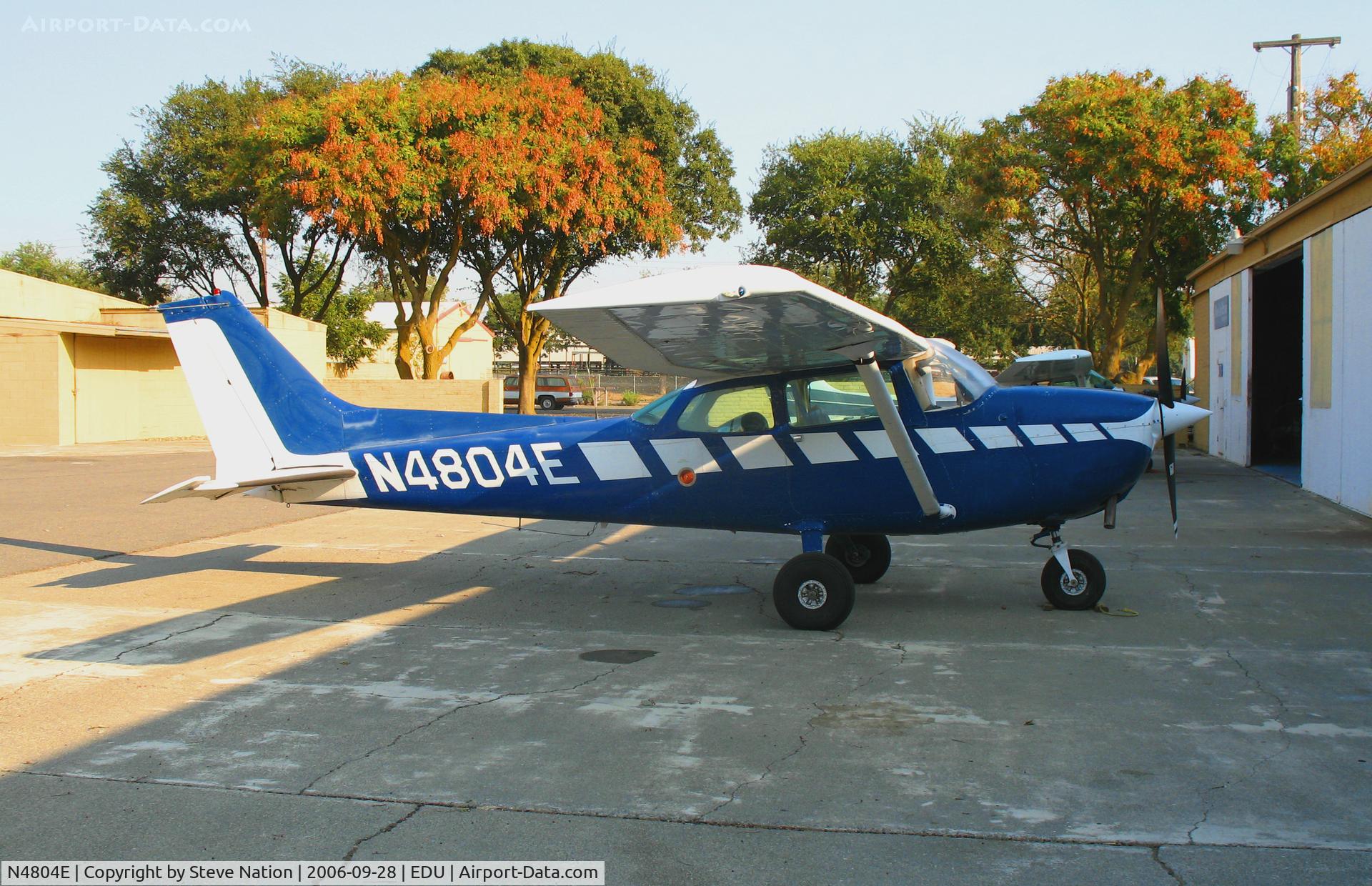 N4804E, 1978 Cessna 172N C/N 17271665, 1978 Cessna 172N all the way from Anchorage, AK for maintenance @ University Airport (Davis), CA