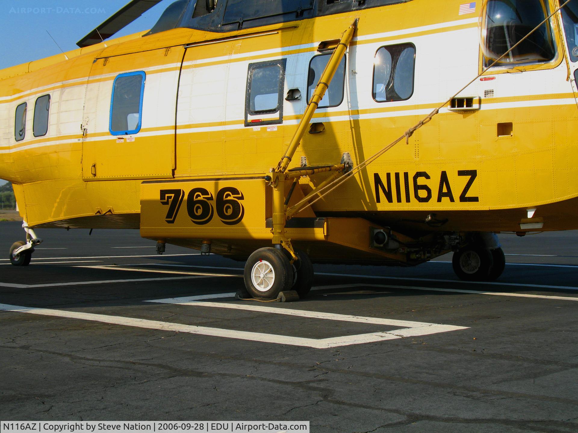 N116AZ, 1964 Sikorsky S-61N C/N 61242, Close-up of Carson Helicopters 1964 Sikorsky S-61N 