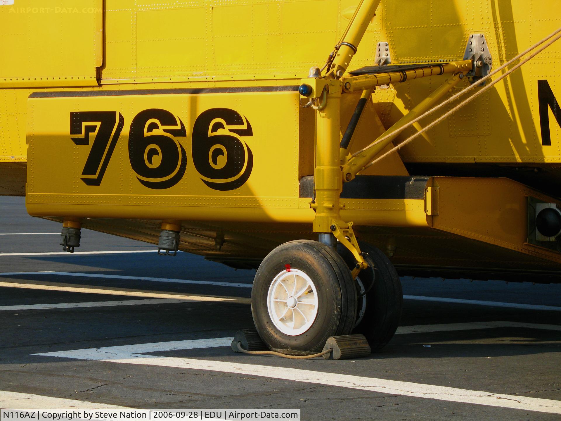 N116AZ, 1964 Sikorsky S-61N C/N 61242, Close-up of tank on Carson Helicopters 1964 Sikorsky S-61N 