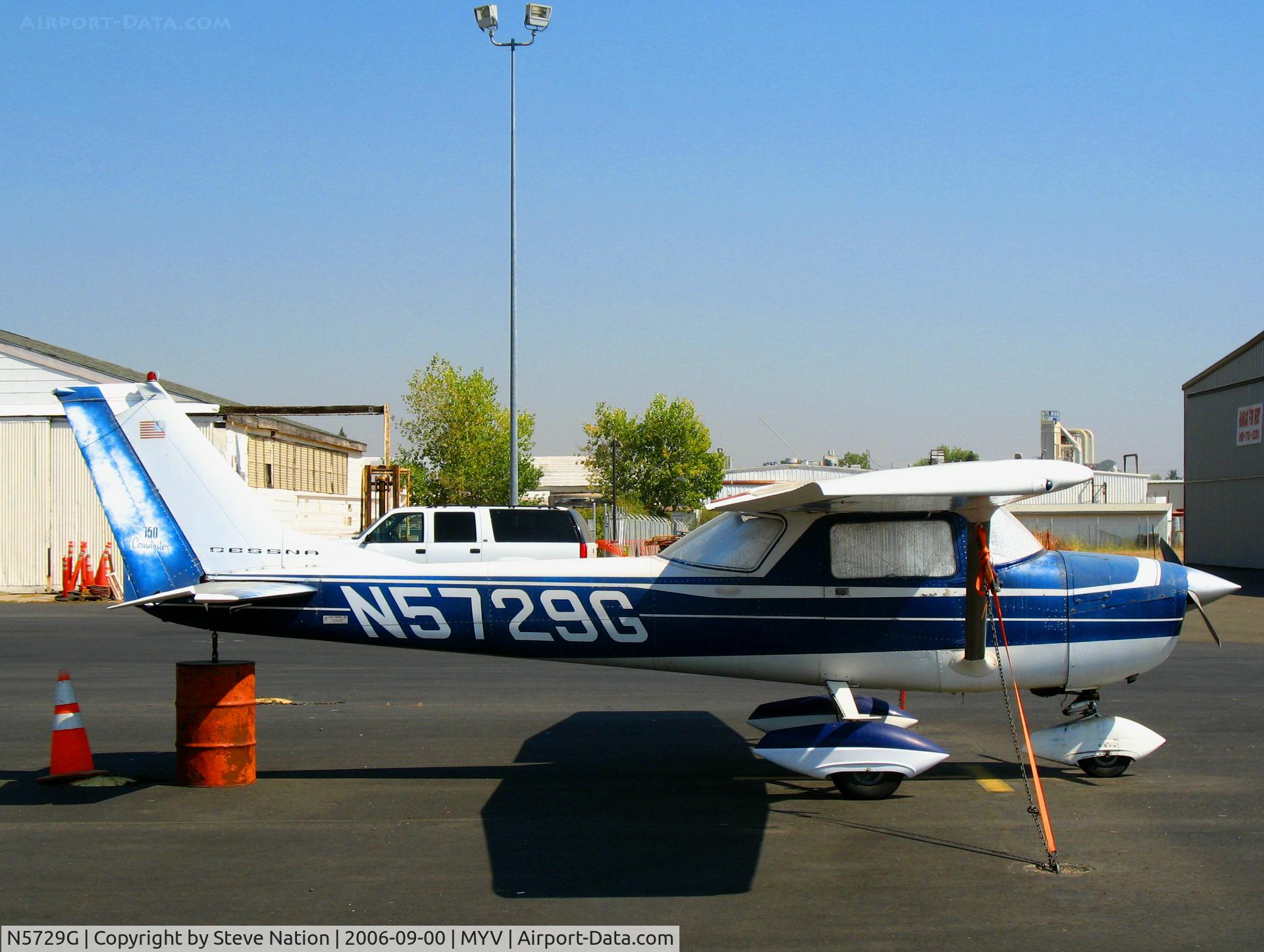 N5729G, 1969 Cessna 150K C/N 15071229, 1969 Cessna 150K @ Yuba County Airport (Marysville), CA