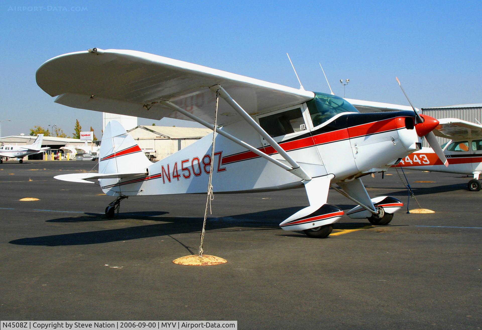N4508Z, 1960 Piper PA-22-108 Colt C/N 22-8010, 1960 Piper PA-22-108 @ Yuba County Airport (Marysville), CA