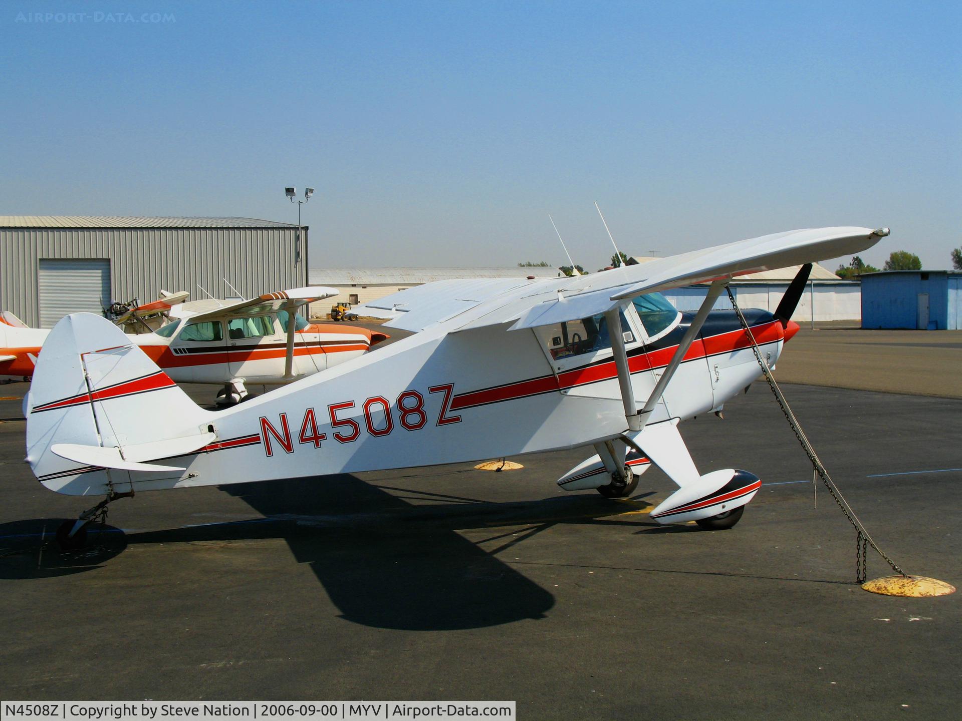 N4508Z, 1960 Piper PA-22-108 Colt C/N 22-8010, 1960 Piper PA-22-108 @ Yuba County Airport (Marysville), CA