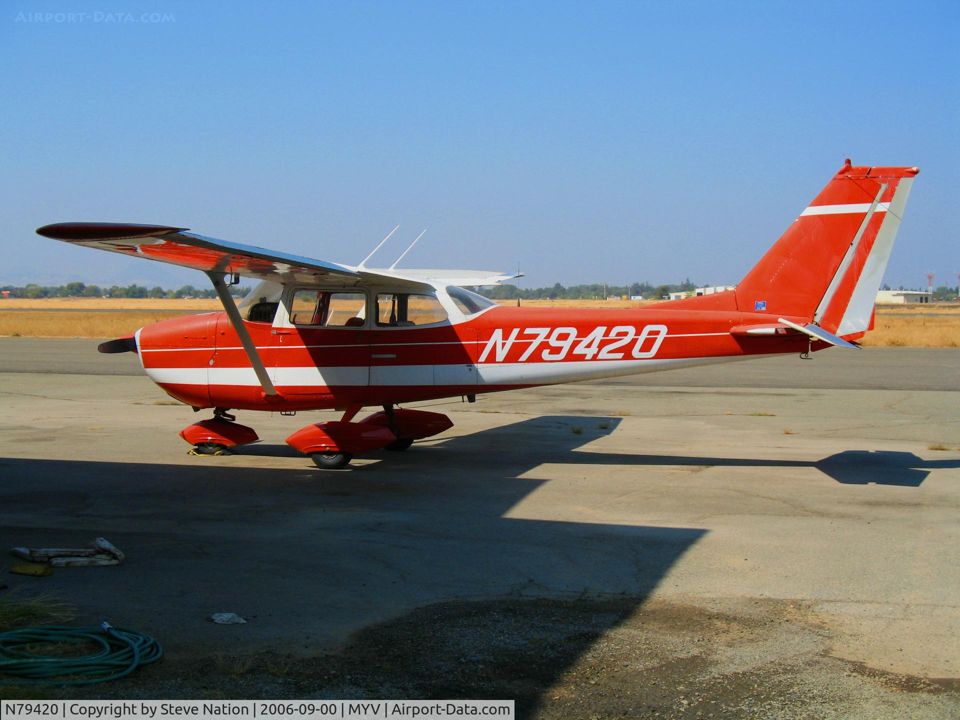 N79420, 1969 Cessna 172K Skyhawk C/N 17258071, 1969 Cessna 172K @ Yuba County Airport (Marysville), CA