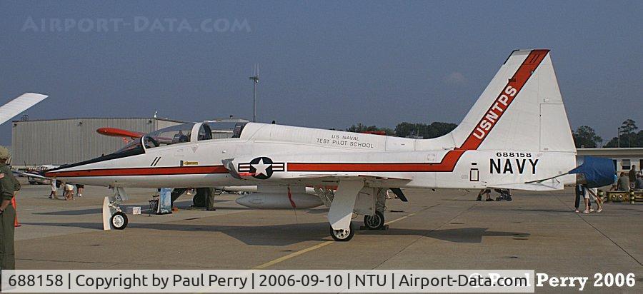 688158, 1968 Northrop T-38C Talon C/N T.6163, Judging by the reg number, she may have been ex-USAF