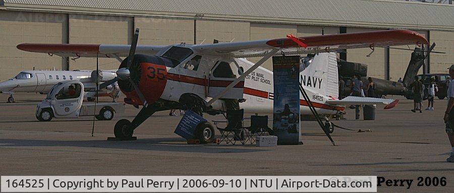164525, De Havilland Canada U-6A Beaver C/N 429/1275, The USNTPS has a wide variety or craft for the test pilots to work with