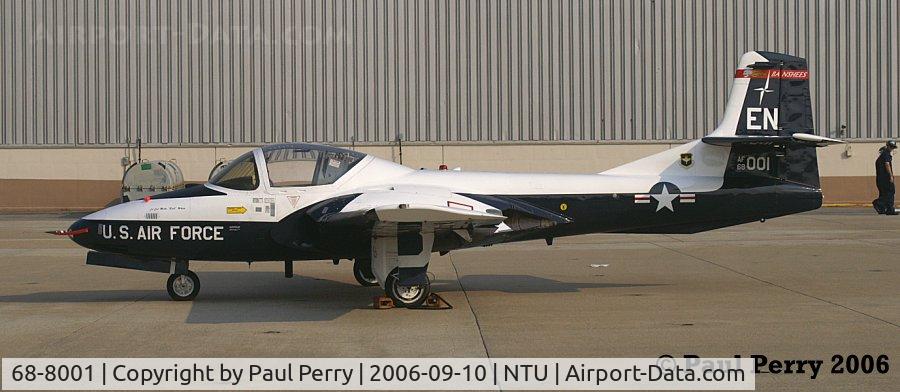 68-8001, 1968 Cessna T-37B Tweety Bird C/N 41096, Sweet Tweet from the 80th Fighter Training Squadron