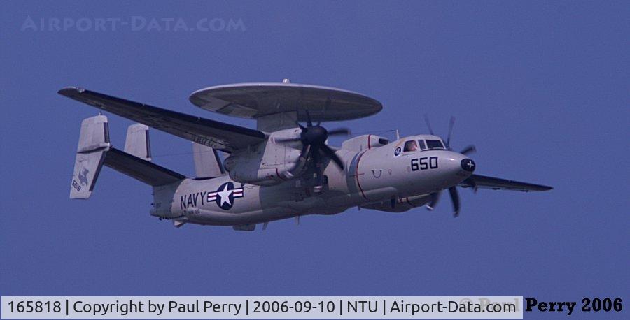 165818, 2000 Northrop Grumman E-2C Hawkeye C/N A189, One more pass.  Love the E-2C Upgraded airframes