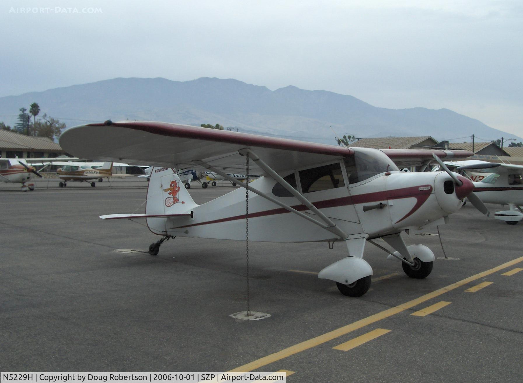 N5229H, 1949 Piper PA-16 Clipper C/N 16-33, 1949 Piper PA-16 CLIPPER 